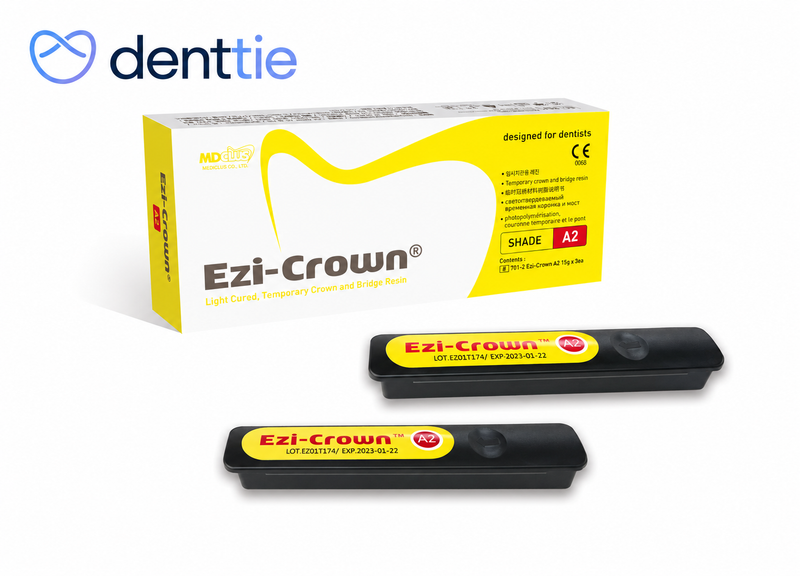 Ezi-Crown® Light-Cured Temporary Crown & Bridge Resin | 15g × 2