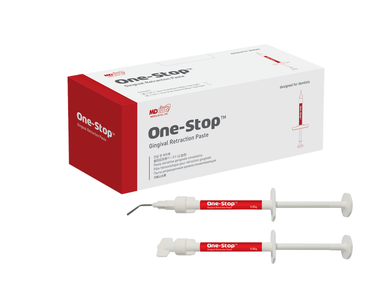 One-Stop™ Gingival Retraction & Hemostatic Paste | 0.85g × 7